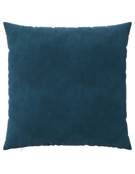 Federa 6 pcs HEERLEN Blu 65 x 65 cm Velluto