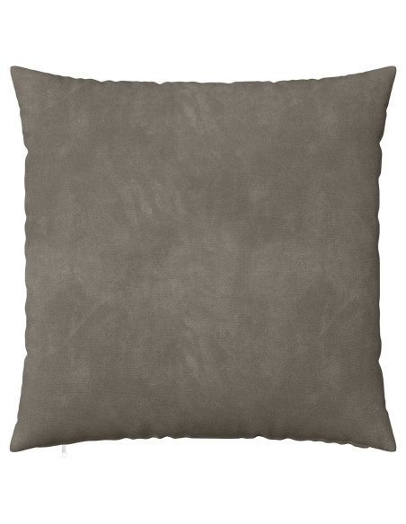 Federa 6 pcs HEERLEN Grigio Chiaro 65 x 65 cm Velluto