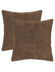 Federa 2 pz HEERLEN Marrone Chiaro 50 x 50 cm