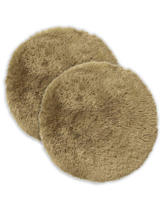 Federa 2 pcs HEERLEN Verde chiaro Ø 50 cm Fleece PV