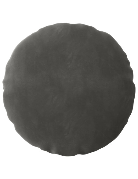 Federa 2 pcs HEERLEN Grigio Scuro Ø 50 cm Velluto