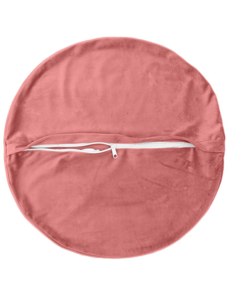 Federa 6 pcs HEERLEN Rosa Ø 50 cm Velluto