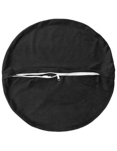 Federa 2 pcs HEERLEN Nero Ø 50 cm Velluto