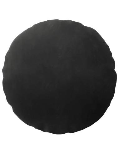 Federa 6 pcs HEERLEN Nero Ø 50 cm Velluto