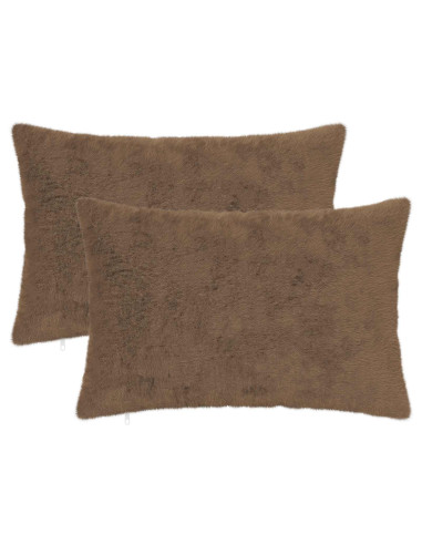 Federa 2 pz HEERLEN Marrone Chiaro 50 x 70 cm