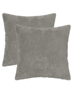 Federa 2 pz HEERLEN Grigio Chiaro 50 x 50 cm