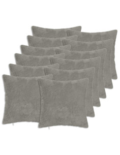 Federa 12 pz HEERLEN Grigio Chiaro 50 x 50 cm