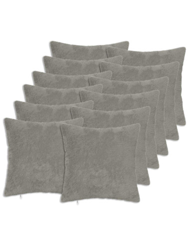 Federa 12 pz HEERLEN Grigio Chiaro 50 x 50 cm