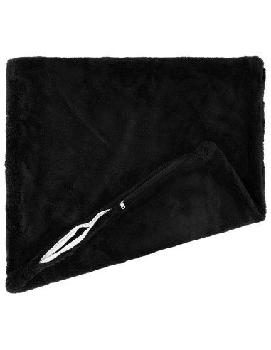 Federa 2 pz HEERLEN Nero 50 x 50 cm Pelliccia di Coniglio Finta