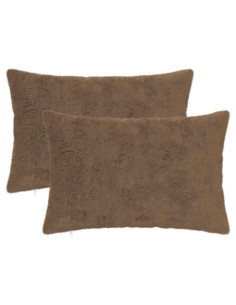 Federa 2 pz HEERLEN Marrone Chiaro 40 x 60 cm