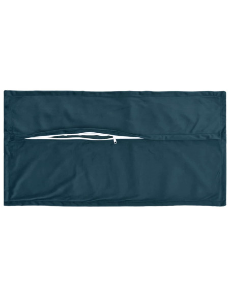 Federa 2 pcs HOUTEN Blu 40 x 80 cm Velluto