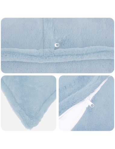 Federa 2 pz HOUTEN Azzurro 40 x 145 cm