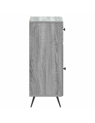 Mobiletto da Bagno BREDA Sonoma grigio 30 x 31 x 80 cm