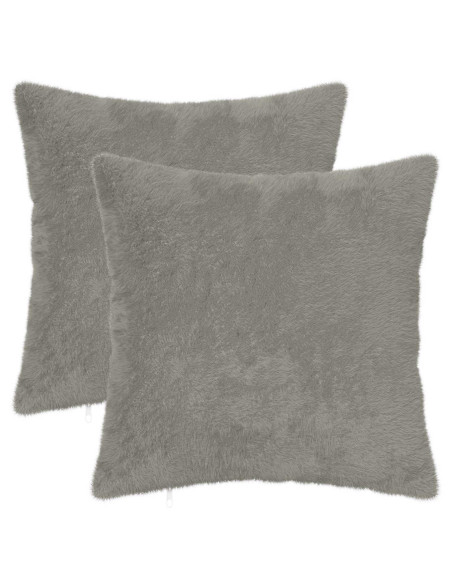 Federa 2 pz HEERLEN Grigio Chiaro 40 x 40 cm