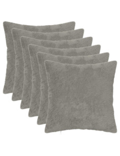 Federa 6 pz HEERLEN Grigio Chiaro 40 x 40 cm