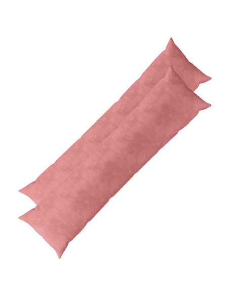 Federa 2 pcs HEERLEN Rosa 40 x 145 cm Velluto