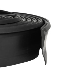 Sigillo Porta Garage Nero 52 x 2 mm 4,5 m PVC