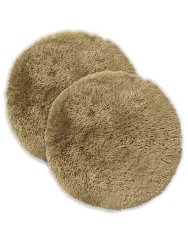 Federa 2 pcs HEERLEN Verde chiaro Ø 40 cm Fleece PV