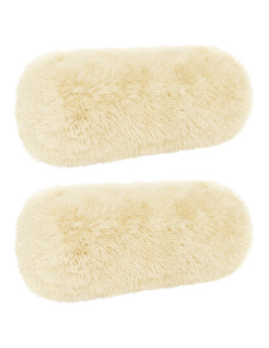Federa 2 pcs HEERLEN Crema Ø 15 x 40 cm Fleece PV