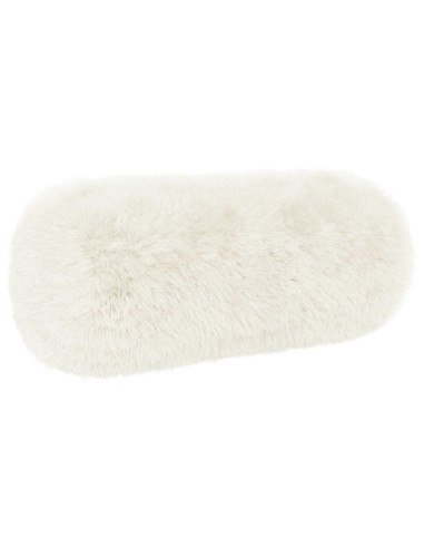 Federa 2 pcs HEERLEN Bianco Ø 15 x 40 cm Fleece PV