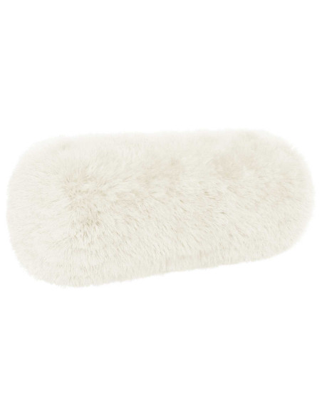 Federa 2 pcs HEERLEN Bianco Ø 15 x 40 cm Fleece PV