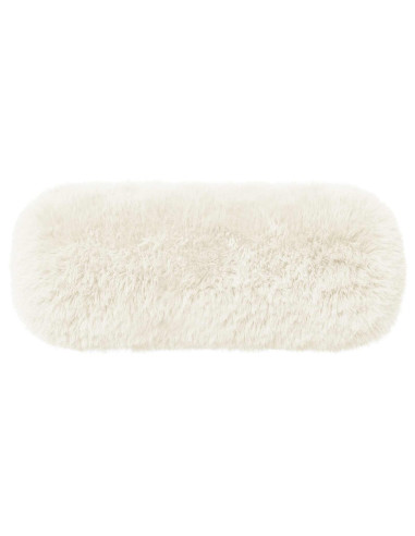 Federa 2 pcs HEERLEN Bianco Ø 15 x 40 cm Fleece PV