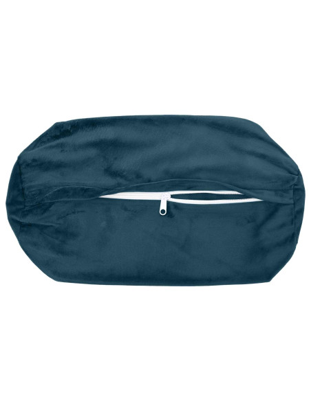 Federa 2 pcs HEERLEN Blu Ø 15 x 40 cm Velluto