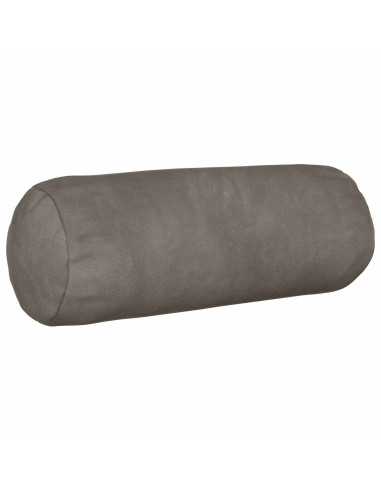 Federa 2 pcs HEERLEN Grigio Chiaro Ø 15 x 40 cm Velluto