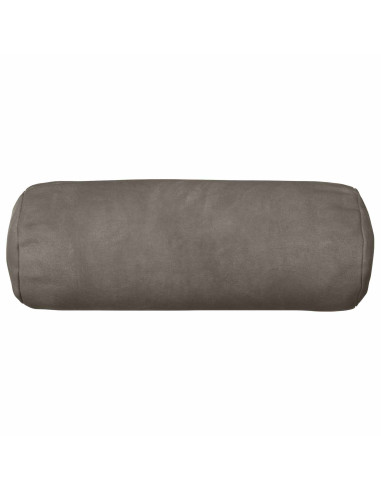 Federa 2 pcs HEERLEN Grigio Chiaro Ø 15 x 40 cm Velluto