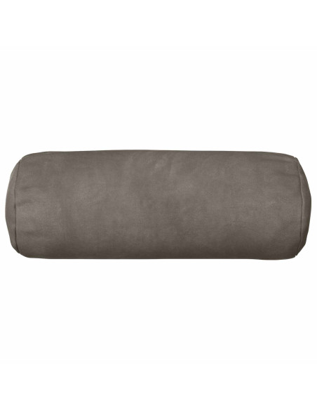 Federa 2 pcs HEERLEN Grigio Chiaro Ø 15 x 40 cm Velluto
