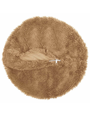 Federa 6 pcs HEERLEN Tortora Ø 60 cm Fleece PV