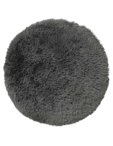 Federa 2 pcs HEERLEN Grigio Chiaro Ø 60 cm Fleece PV