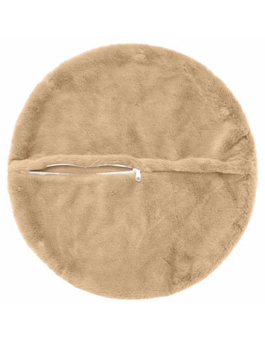 Federa 6 pz HEERLEN Crema Ø 60 cm Pelliccia di Coniglio Finta