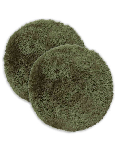Federa 2 pcs HEERLEN Verde Ø 60 cm Fleece PV