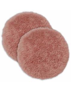 Federa 2 pcs HEERLEN Rosa Ø 60 cm Fleece PV