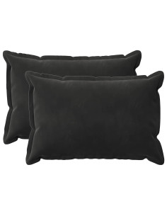 Federa 2 pcs HOUTEN Nero 40 x 60 cm Velluto