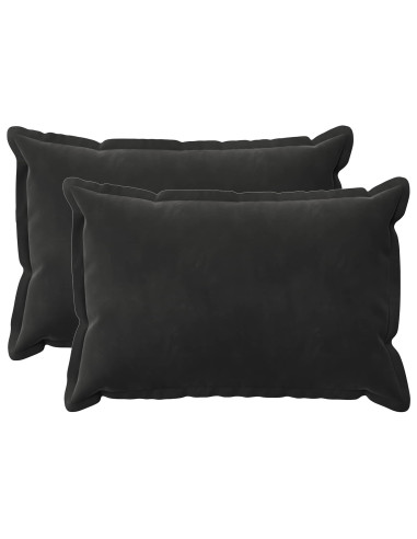 Federa 2 pcs HOUTEN Nero 40 x 60 cm Velluto