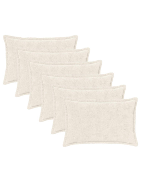 Federa 6 pz HOUTEN Bianco 40 x 60 cm