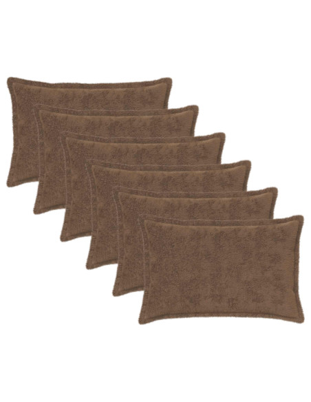 Federa 6 pz HOUTEN Marrone Chiaro 40 x 60 cm