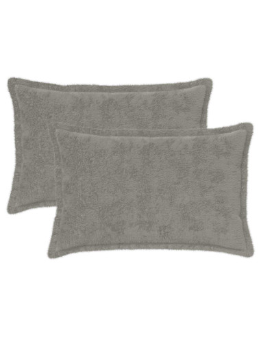 Federa 2 pz HOUTEN Grigio Chiaro 40 x 60 cm