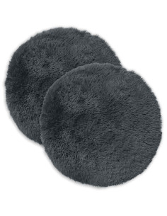 Federa 2 pcs HEERLEN Antracite Ø 40 cm Fleece PV 2