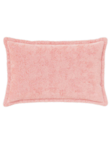Federa 6 pz HOUTEN Rosa 40 x 60 cm Pelliccia di Coniglio Finta