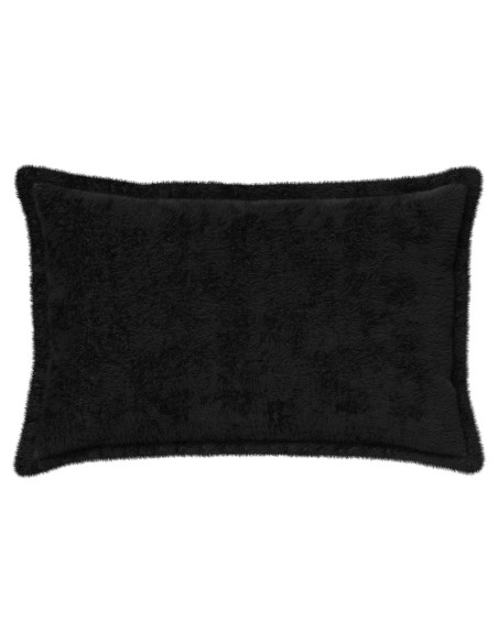 Federa 6 pz HOUTEN Nero 40 x 60 cm Pelliccia di Coniglio Finta