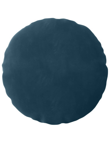 Federa 2 pcs HEERLEN Blu Ø 50 cm Velluto
