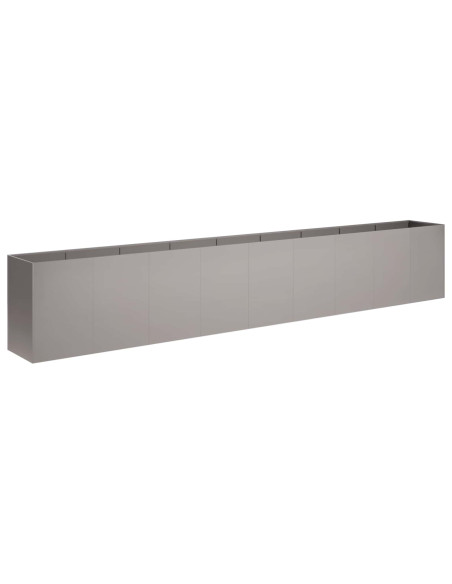 Vaso da giardino Ruggine 360 x 40 x 60 cm Acciaio Corten