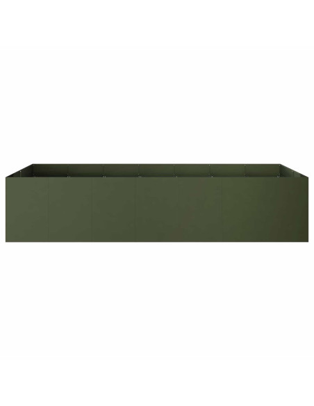 Vaso da giardino Verde Oliva 280 x 80 x 60 cm
