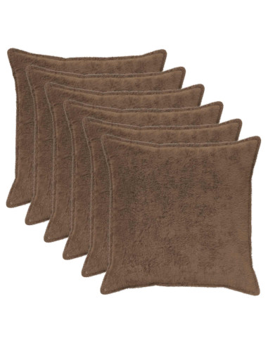 Federa 6 pz HOUTEN Marrone Chiaro 65 x 65 cm