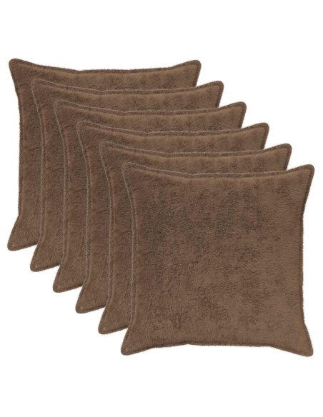 Federa 6 pz HOUTEN Marrone Chiaro 65 x 65 cm