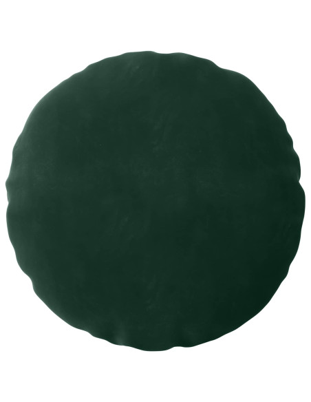 Federa 6 pcs HEERLEN Verde Scuro Ø 40 cm Velluto