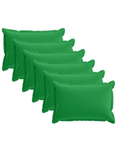 Federa 6 pz HOUTEN Verde 40 x 60 cm Poliestere